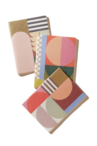 Set of 3 Flex-cover Notebooks