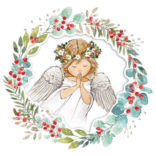Angel Berry Wreath