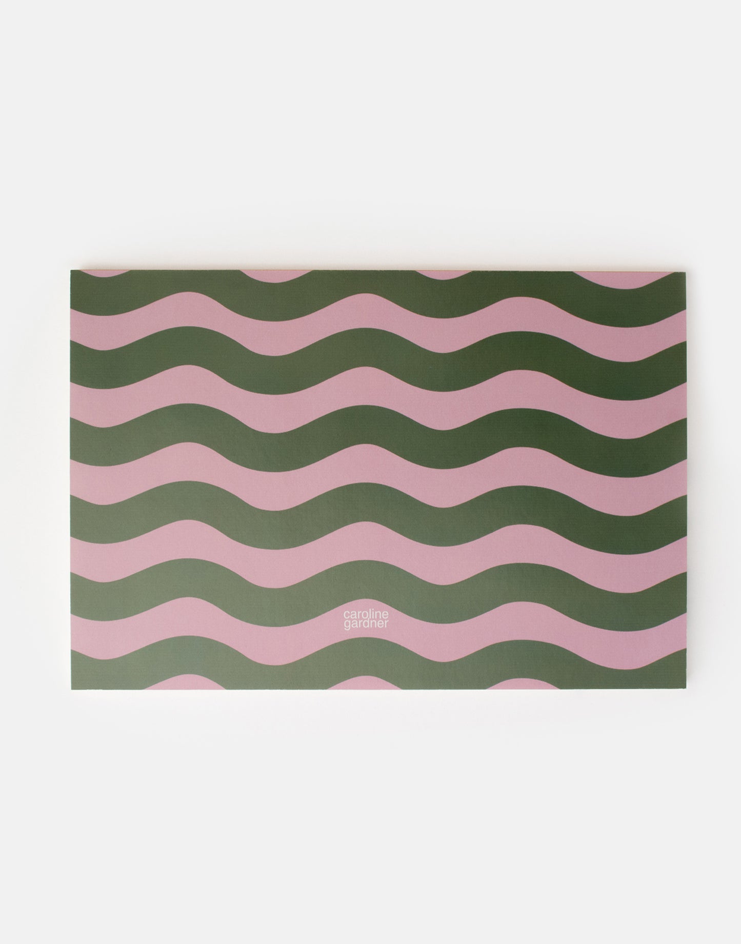 Mono Floral Desk Pad