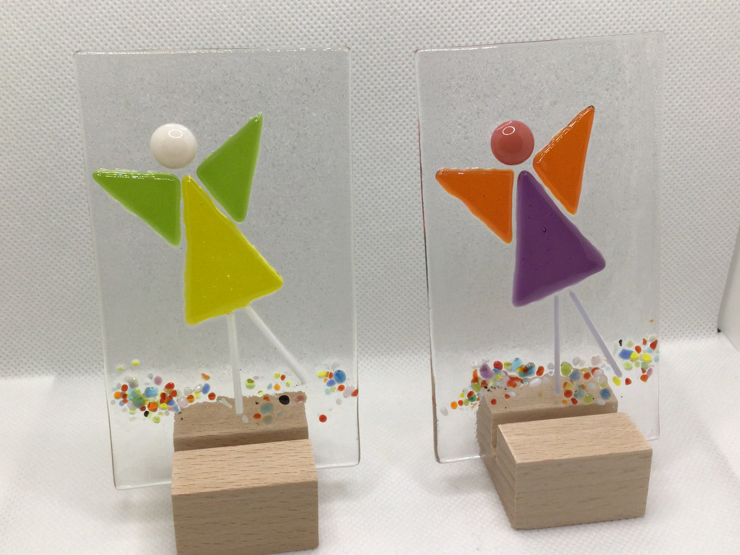 Fused Glass Angel