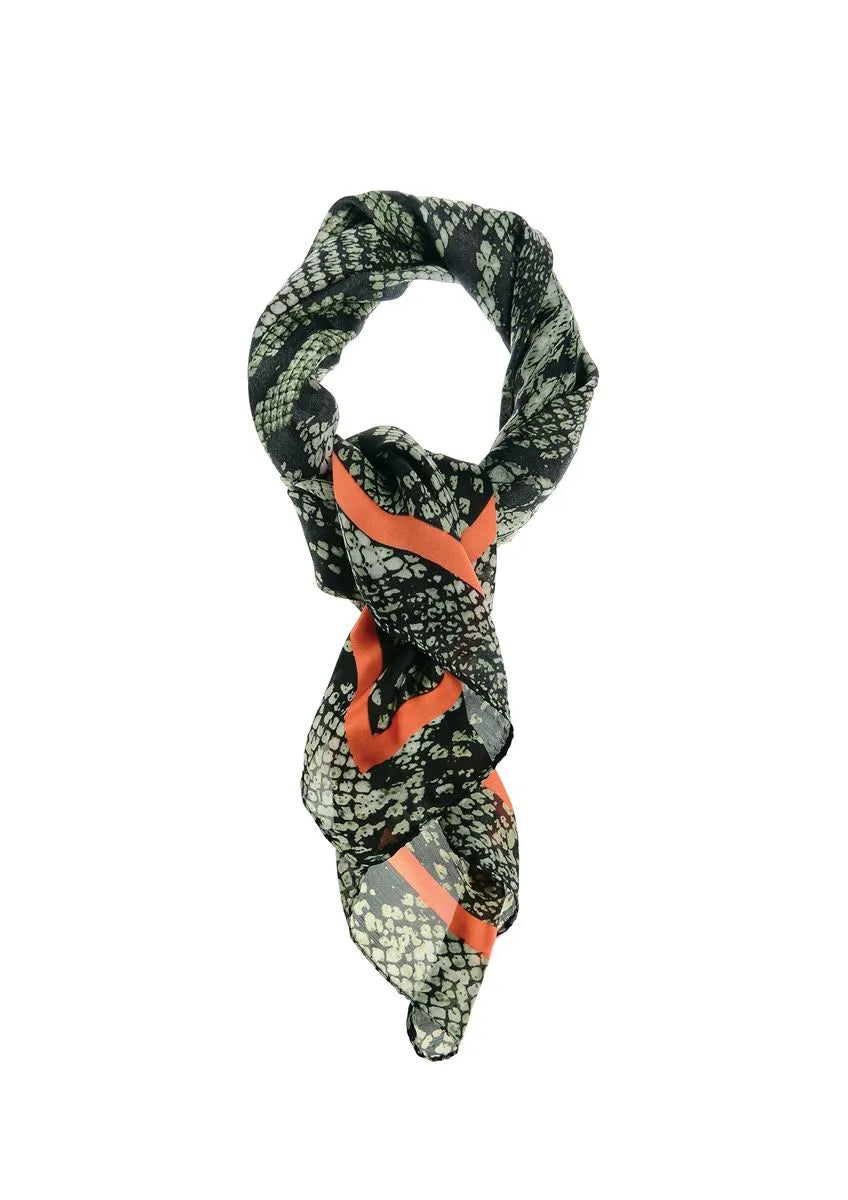 Snake Print Scarf