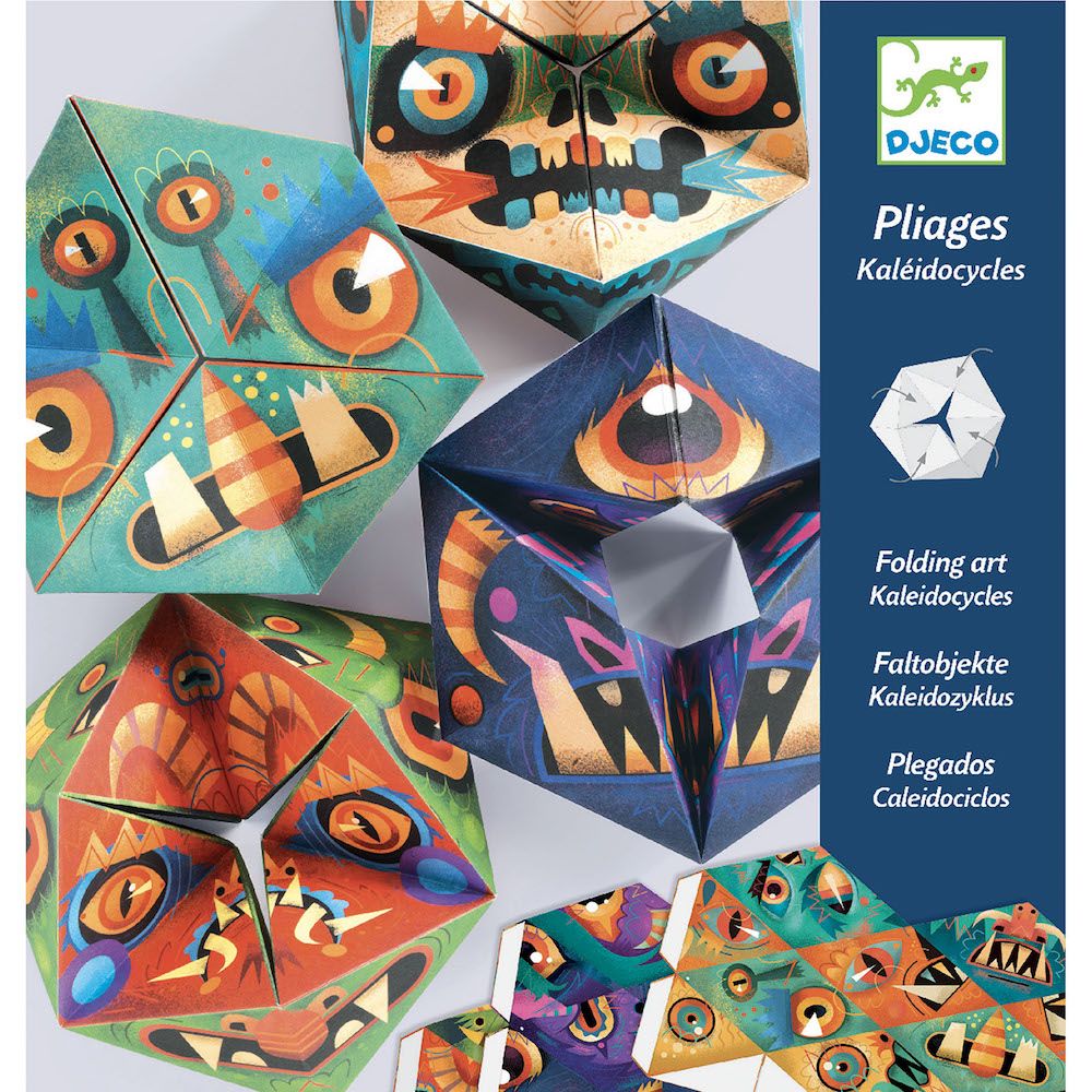 Djeco Fleximonsters Folding Art