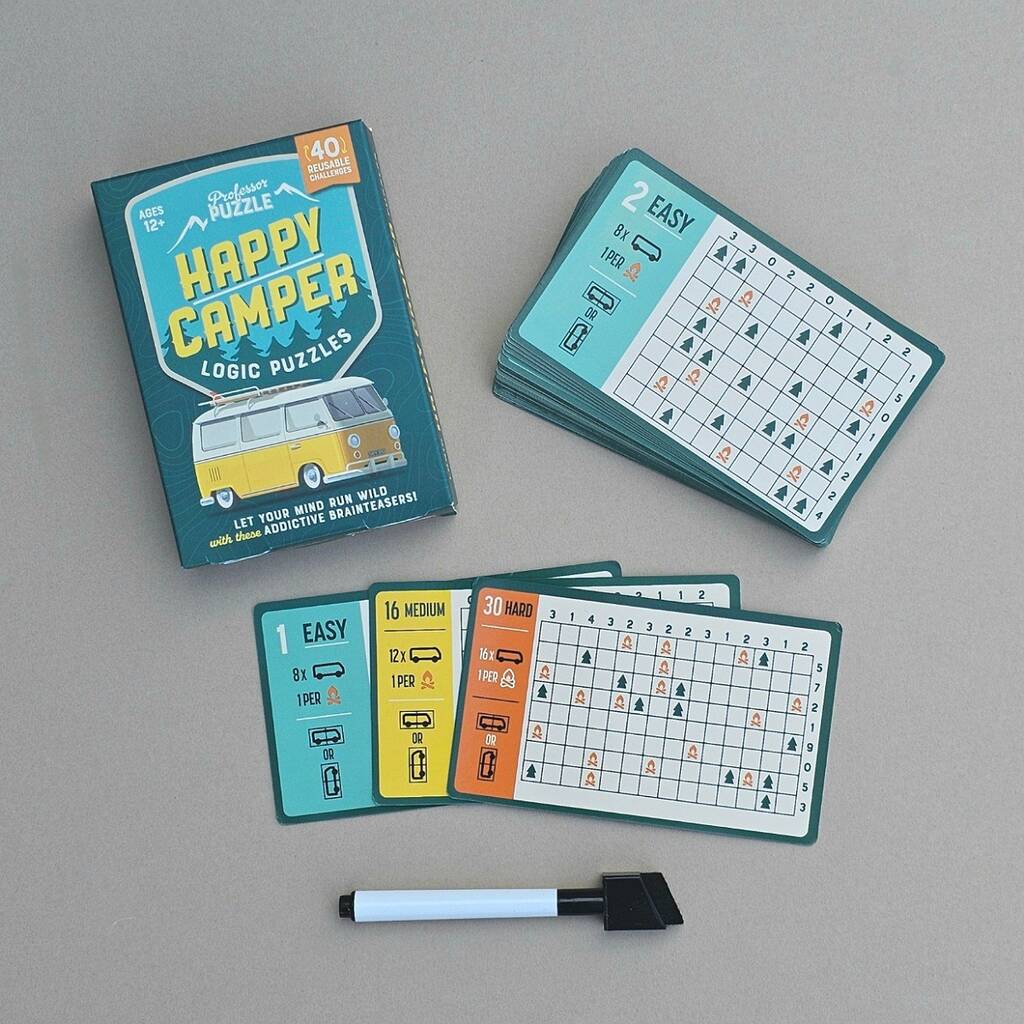 Happy Camper Logic Puzzles