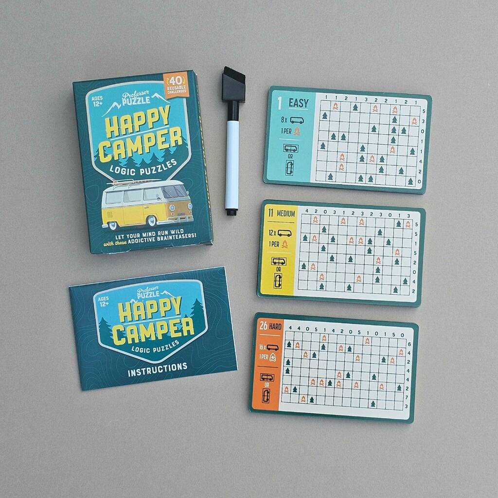 Happy Camper Logic Puzzles