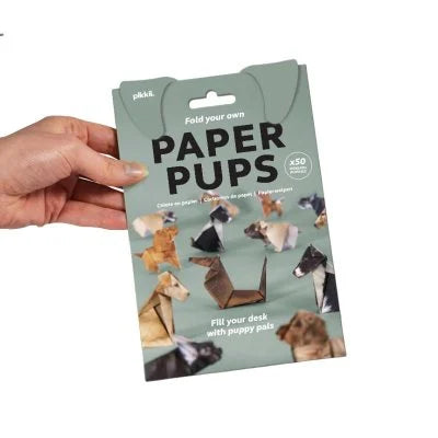 Fold Your Own Paper Pups