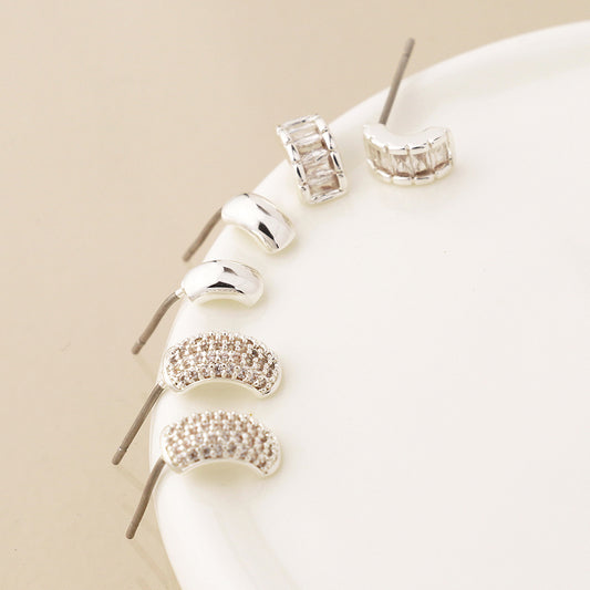 Triple Stud Earring Set