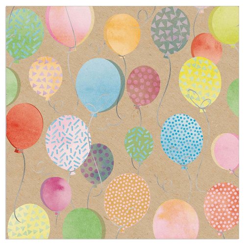 Organics Balloons Napkins