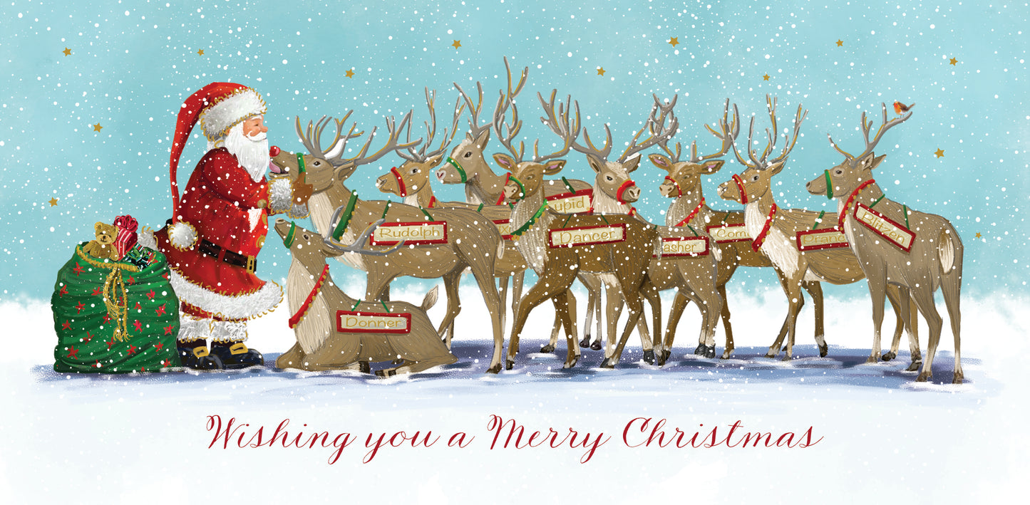 Santa's Helpers Christmas Cards