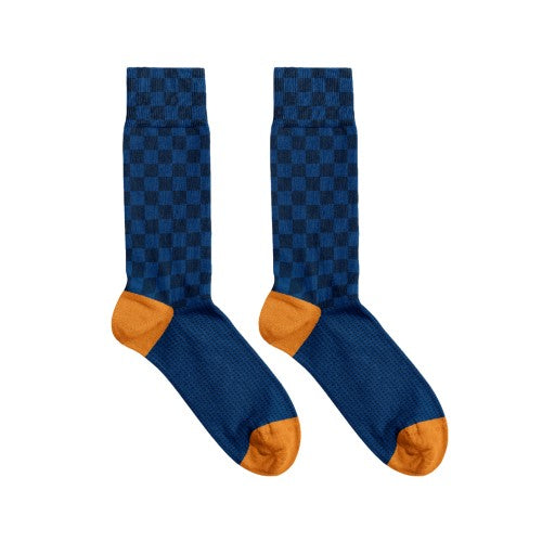 Oli Olsen Men's Checkered Socks