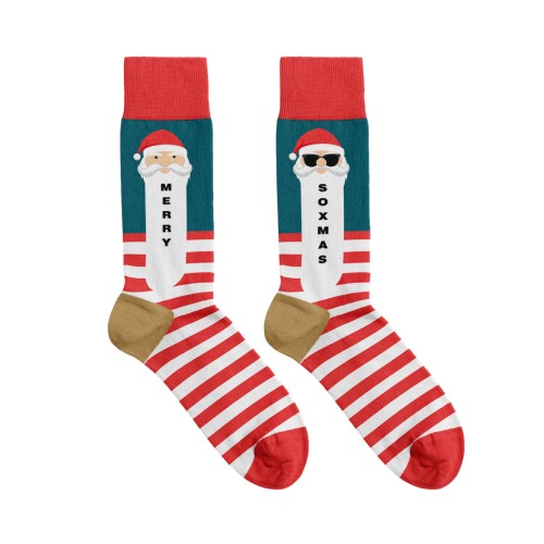 Oli Olsen Men's Christmas Santa Socks