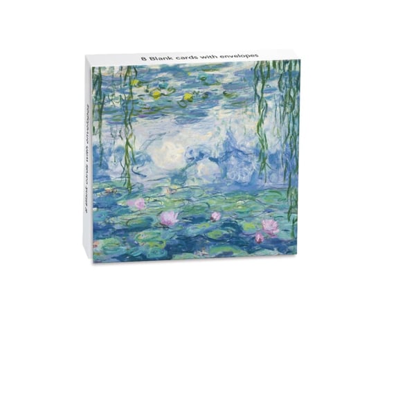 Waterlilies Mini Notecard Wallet