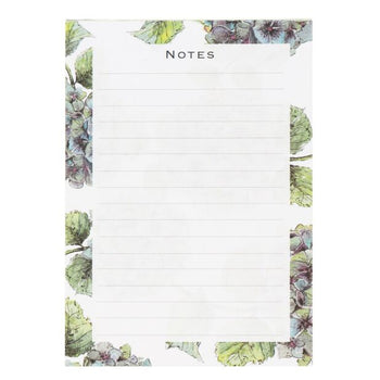 Hydrangea A6 Jotter Notepad