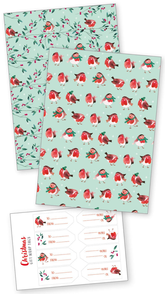 Robin Gift Wrap