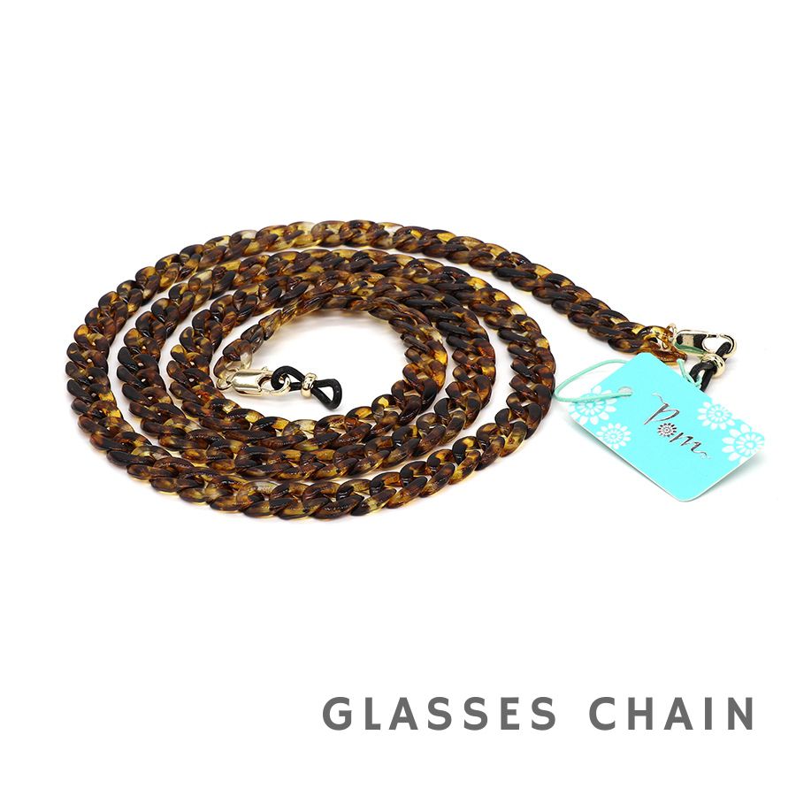 Tortoise Shell Links Glasses Chain