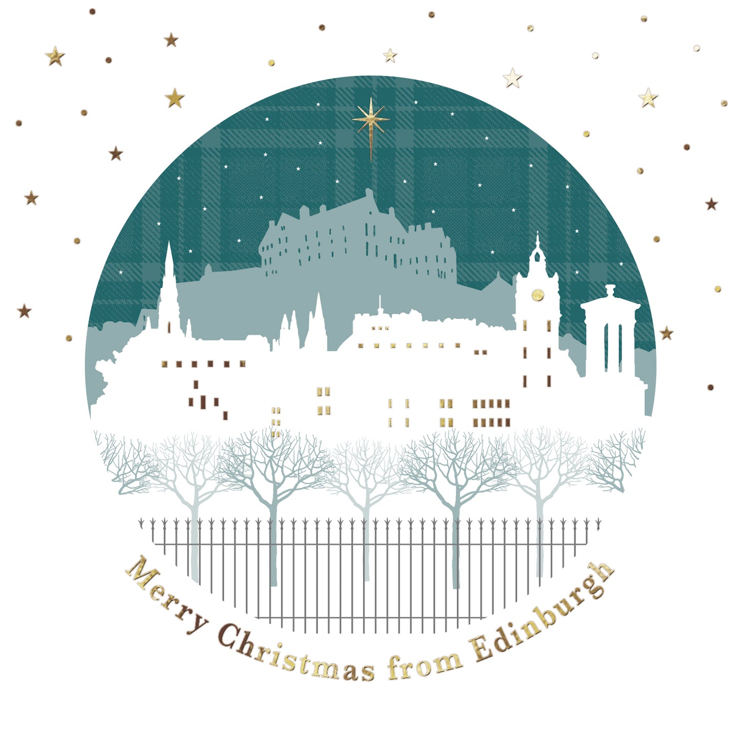 Edinburgh Stars Christmas Cards