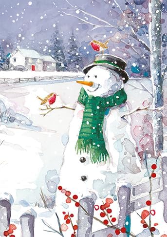 Ling Design - 24 Christmas Cards, Snowy Christmas