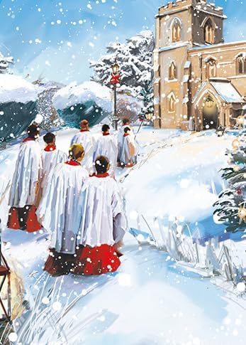 Ling Design - 24 Christmas Cards, Snowy Christmas