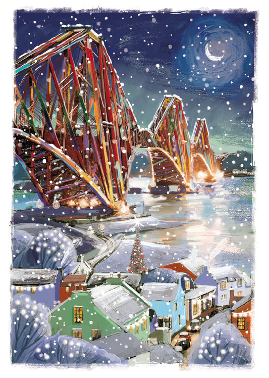 Queensferry View Christmas Cards