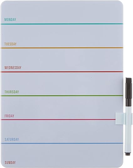 Dry Erase Board- Weekly