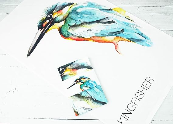 Kingfisher Tea Towel