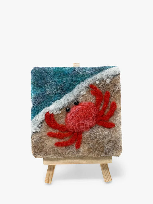 Crab Mini Masterpiece Needle Felting Kit