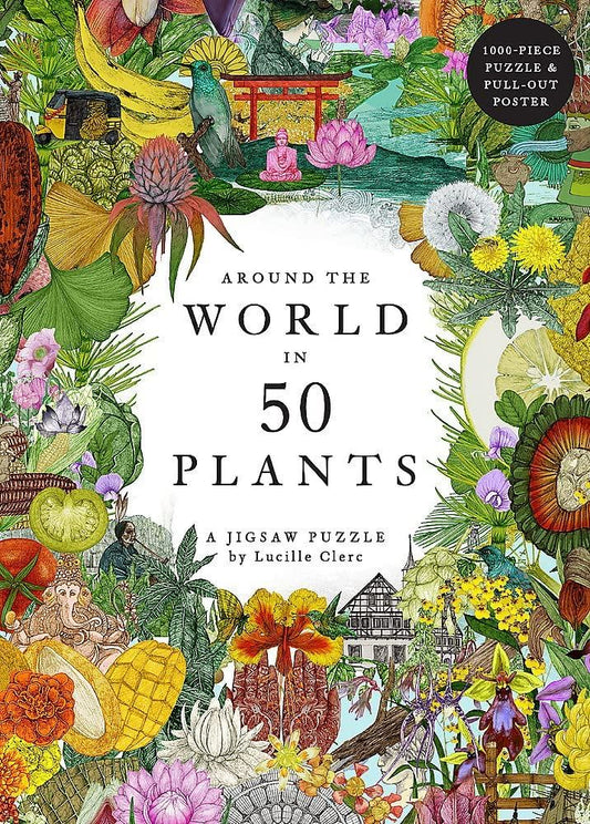 Around the World in 50 Plants - Jigsaw Puzzle