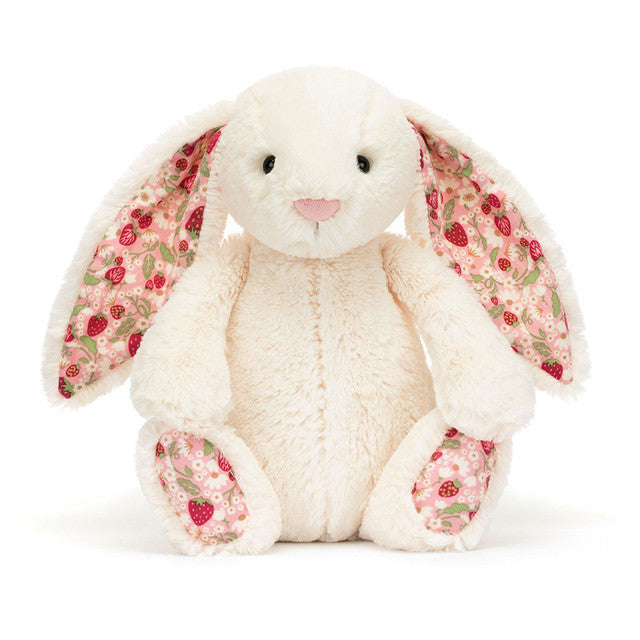Blossom Cream Bunny 'Berry', Original Jellycat Soft Toy
