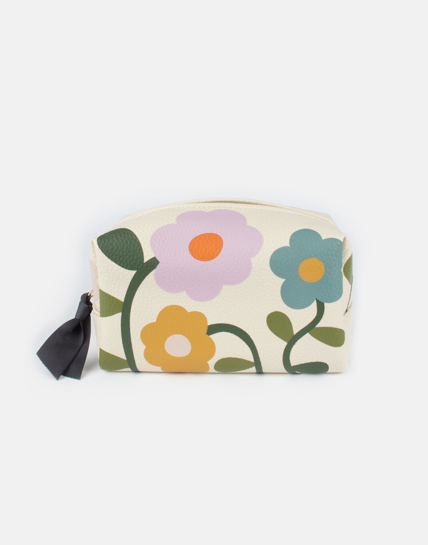 Multi Floral Cube Cosmetic Bag