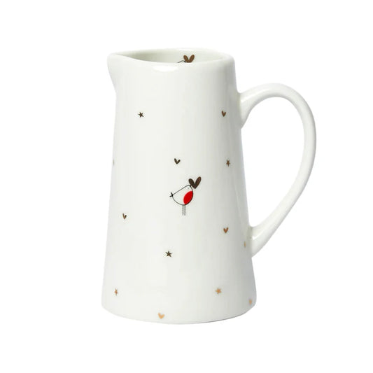 BellyButton Robins Ceramic Jug