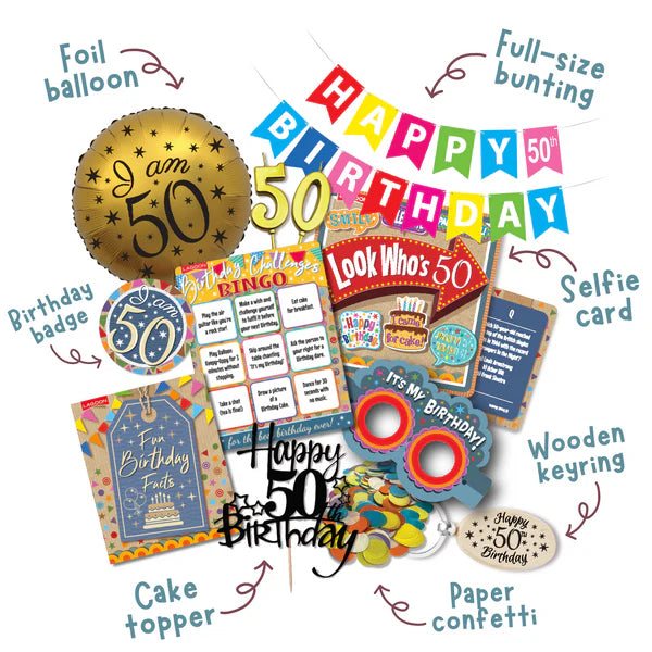 50th Birthday in a Box