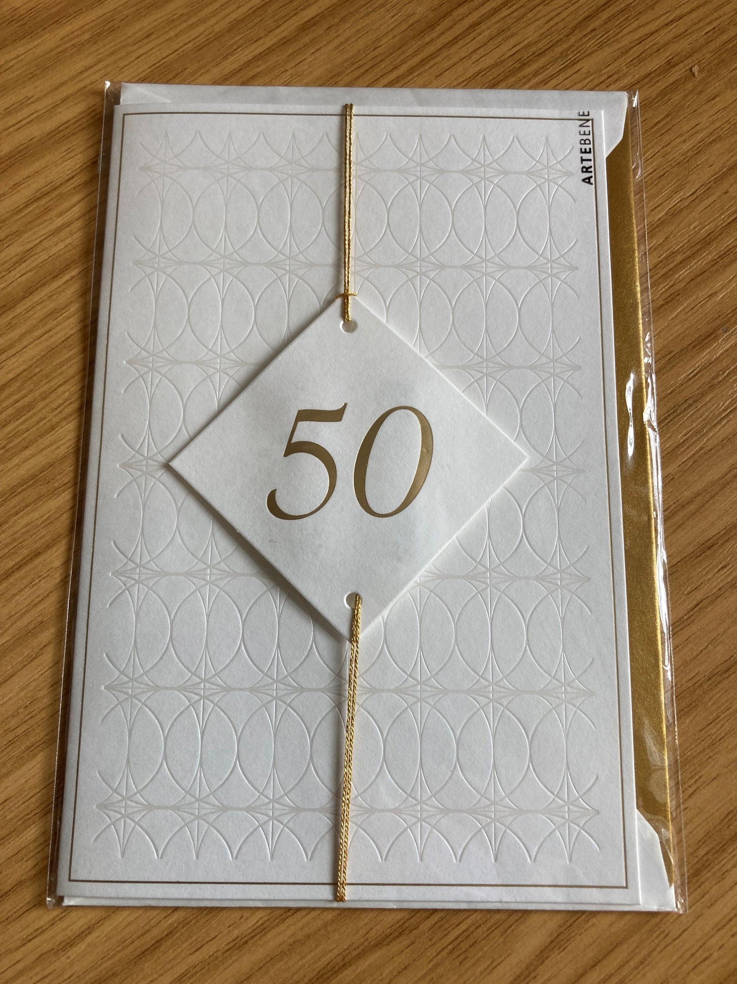 50 card - anniversary or birthday!