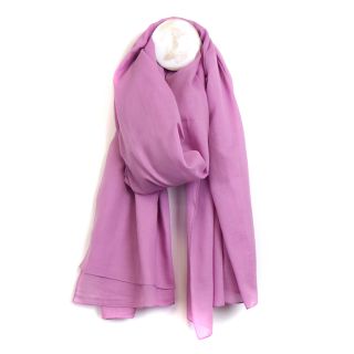 Organic cotton Lilac Scarf