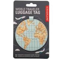 World Luggage Tag